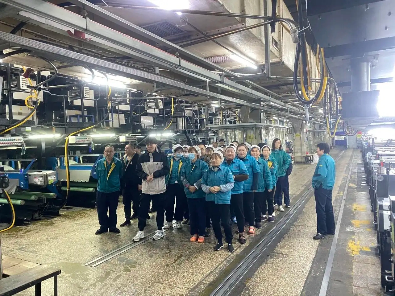 Polyester Changshu fè egzèsis evakyasyon ijans